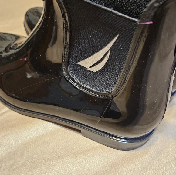 NAUTICA Shayna Double-Gore Ankle Rain Boots women's size 9 - Picture 6 of 11